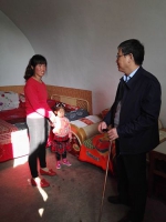 省残联副理事长刘晔赴武乡县对驻村帮扶工作进行检查指导 - 残疾人联合会