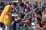 临县残联举行残疾人基本辅助器具集中发放仪式 - 残疾人联合会