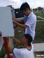 大探中心自动站保障人员迅速赶赴临县气象局抢修自动站 - 气象