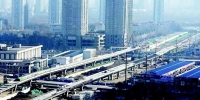 九院沙河道路快速化改造跨线高架桥工程主体基本完成 - 太原新闻网