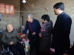 运城市政府副市长陈竹琴走访慰问贫困残疾人 - 残疾人联合会