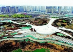 晋阳湖公园主体建筑基本完成 - 太原新闻网