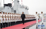 习近平出席庆祝人民海军成立70周年海上阅兵活动 - 太原新闻网