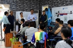 省残联党组成员、副理事长李俊温看望我省残疾人射击射箭队 - 残疾人联合会