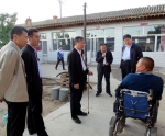 省残联党组成员、副理事长刘晔到大同调研 - 残疾人联合会