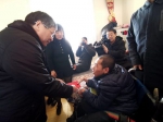 省残联党组成员、副理事长刘晔赴大同对贫困残疾人进行慰问 - 残疾人联合会