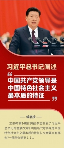 习近平总书记阐述“中国共产党领导是中国特色社会主义最本质的特征” - 广播电视