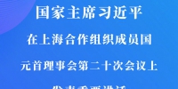 国家主席习近平在上海合作组织成员国元首理事会第二十次会议上发表重要讲话 - 广播电视