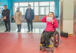 “助力冬残奥、健康进小康”——2020年山西省残疾人旱地冰壶比赛在太原市开幕 - 残疾人联合会