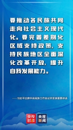 金句来了！习近平：推动新时代党的民族工作高质量发展 - 广播电视